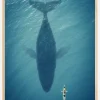 A Big Whale Plakat (21x29.7 cm (A4))