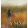 A Girl And Bear Grass Plakat (21x29.7 cm (A4))