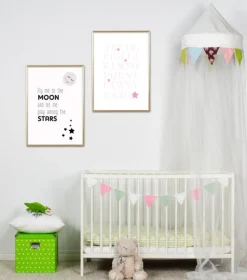 ABC - Rosa Plakat (21x29.7 cm (A4))