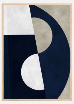 Abstract and contemporary 9 Plakat (21x29.7 cm (A4))