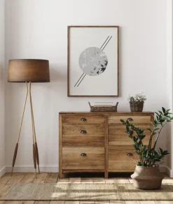 Abstract Circle II Plakat (21x29.7 cm (A4))