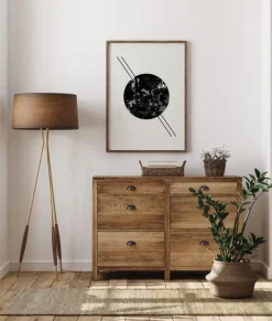 Abstract Circle III Plakat (21x29.7 cm (A4))