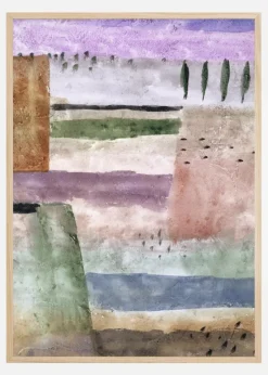 Abstract Colours Plakat (21x29.7 cm (A4))