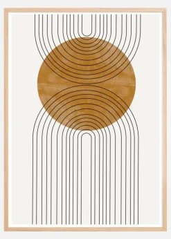 Abstract Flow Plakat (21x29.7 cm (A4))