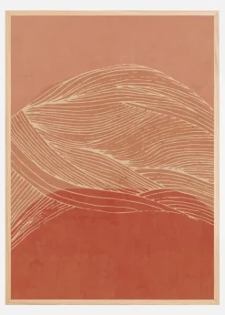 Abstract From the road Plakat (21x29.7 cm (A4))