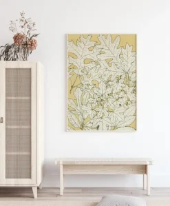 Abstract Leaf Plakat (21x29.7 cm (A4))