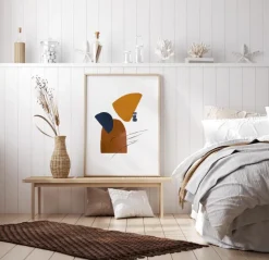 Abstract Shapes I Plakat (21x29.7 cm (A4))