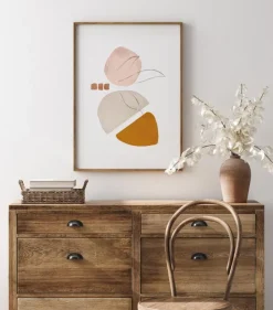 Abstract Shapes II Plakat (21x29.7 cm (A4))