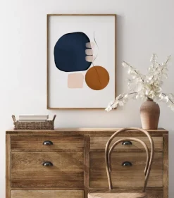 Abstract Shapes VI Plakat (21x29.7 cm (A4))