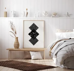 Abstract Squares I Plakat (21x29.7 cm (A4))