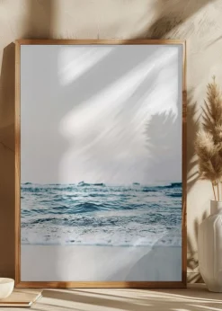 Abstract Waves Plakat (21x29.7 cm (A4))