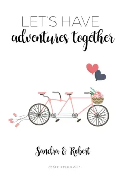 Adventure bike (21x29,7 cm (A4))