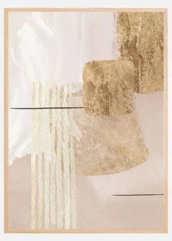 Aesthetic Gold-3 Plakat (21x29.7 cm (A4))