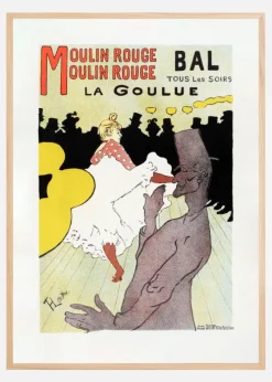 Affiche Pour Le Moulin Rouge la Goulue (1898 Plakat (21x29.7 cm (A4))
