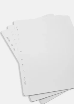 Albumblad - 25 Hvide ark