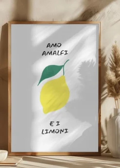 Amo Amalfi Plakat (21x29.7 cm (A4))