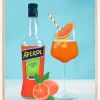 Aperol Spritz Plakat (21x29.7 cm (A4))