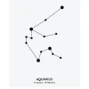 Aquarius - stjernetegn (21x29,7 cm (A4))