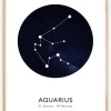 Aquarius Plakat (21x29.7 cm (A4))