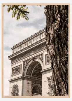 Arc de Triomphe Paris I Plakat (21x29.7 cm (A4))
