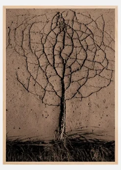 Asphalt Tree Plakat (21x29.7 cm (A4))