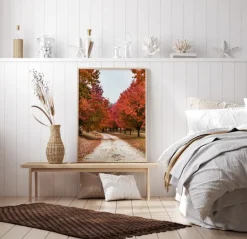 Autum Road Plakat (21x29.7 cm (A4))