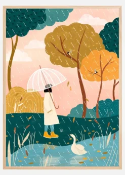 Autumn Walk Plakat (21x29.7 cm (A4))