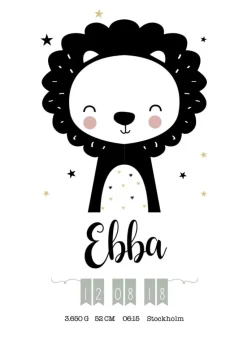Baby Lion (21x29,7 cm (A4))