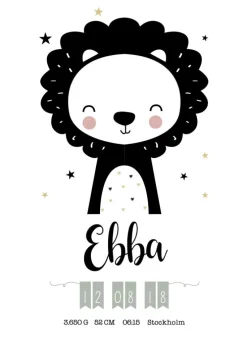 Baby Lion (21x29,7 cm (A4))