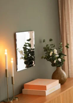 Badeværelsesspejl 40x40 cm