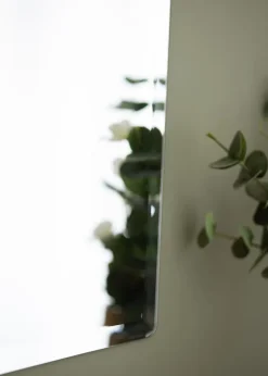 Badeværelsesspejl 40x40 cm