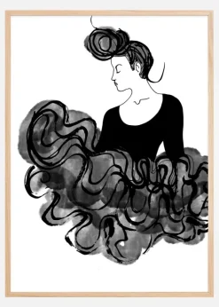 Ballerina Plakat (21x29.7 cm (A4))