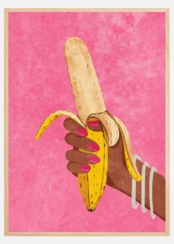 Banana Plakat (21x29.7 cm (A4))