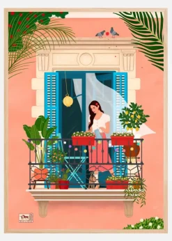 Barcelona Plakat (21x29.7 cm (A4))