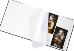 Base Line Canvas Beige 26x25 cm (40 Hvide Sider / 20 Ark)