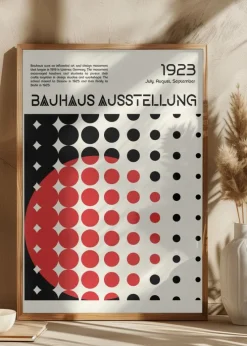 Bauhaus Ausstellung Plakat (21x29.7 cm (A4))