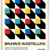 Bauhaus Ausstellung Plakat (21x29.7 cm (A4))