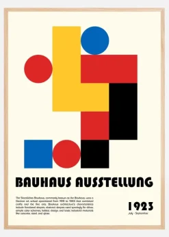 Bauhaus Ausstellung Plakat (21x29.7 cm (A4))