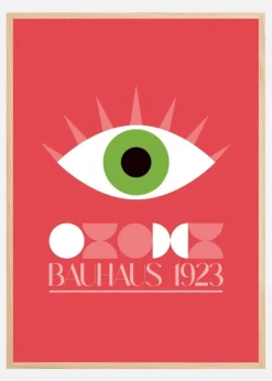 Bauhaus Goz Plakat (21x29.7 cm (A4))