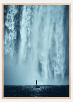 Be Like Water Plakat (21x29.7 cm (A4))