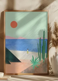 Beach Girl ii Plakat (21x29.7 cm (A4))