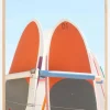 Beach Surf_001 Plakat (21x29.7 cm (A4))