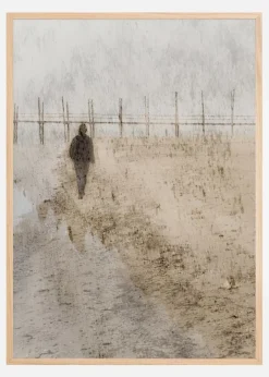 Beach Walk Plakat (21x29.7 cm (A4))