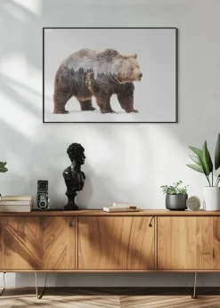 Bear Plakat (21x29.7 cm (A4))