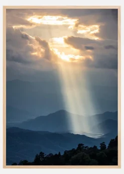 Beautiful sunlight Plakat (21x29.7 cm (A4))