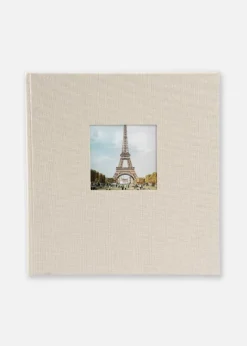 Bella Vista Fotoalbum Sand - 30x31 cm (100 Hvide sider / 50 blade)