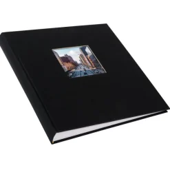 Bella Vista Fotoalbum Sort - 30x31 cm (100 Hvide sider / 50 blade)