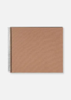 Bella Vista Spiralalbum Hazel - 35x30 cm (40 Sorte sider / 20 blade)