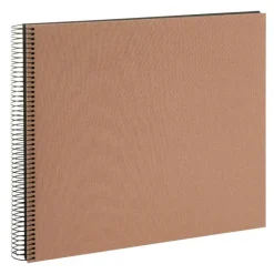 Bella Vista Spiralalbum Hazel - 35x30 cm (40 Sorte sider / 20 blade)