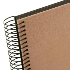 Bella Vista Spiralalbum Hazel - 35x30 cm (40 Sorte sider / 20 blade)